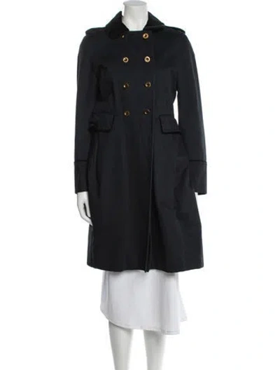 Pre-owned Marc By Marc Jacobs Trench Coat In Gray
