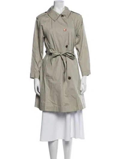 Pre-owned Marc By Marc Jacobs Trench Coat In Gray