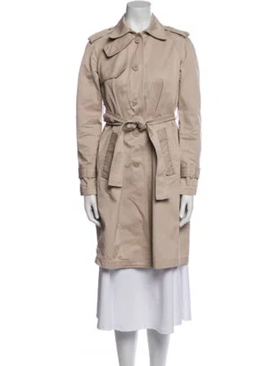 Pre-owned Marc By Marc Jacobs Trench Coat In Neutral