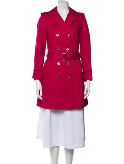 Pre-owned Marc By Marc Jacobs Trench Coat In Pink
