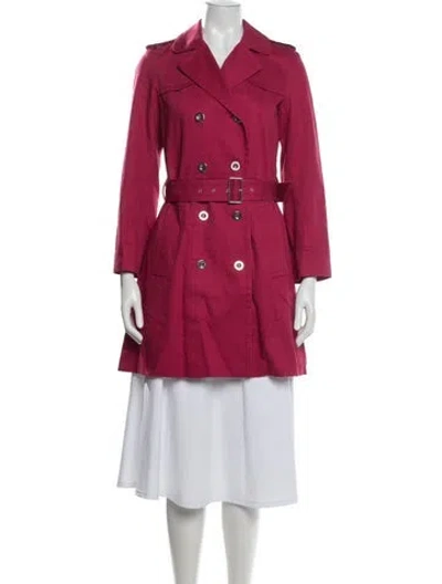 Pre-owned Marc By Marc Jacobs Trench Coat In Pink