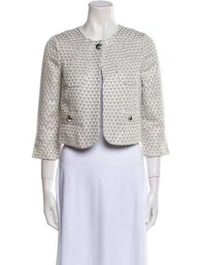 Pre-owned Marc By Marc Jacobs Tweed Pattern Evening Jacket In Multi