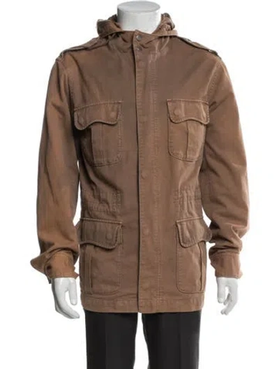 Pre-owned Marc By Marc Jacobs Utility Jacket In Brown