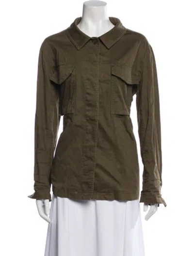 Pre-owned Marc By Marc Jacobs Utility Jacket In Green