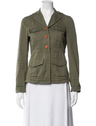 Pre-owned Marc By Marc Jacobs Utility Jacket In Green