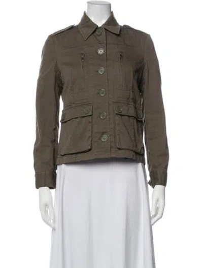 Pre-owned Marc By Marc Jacobs Utility Jacket In Green
