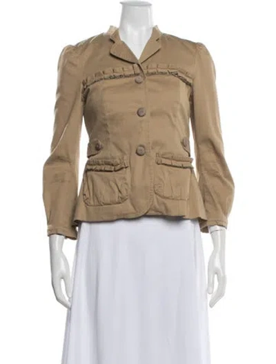 Pre-owned Marc By Marc Jacobs Utility Jacket In Neutral