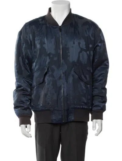Pre-owned Marc By Marc Jacobs Vintage 2010's Bomber Jacket In Blue