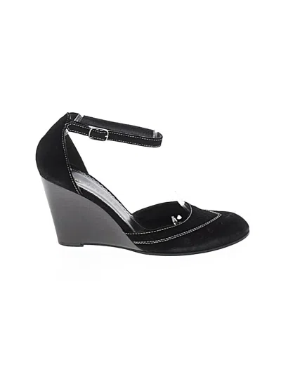 Pre-owned Marc By Marc Jacobs Wedges In Black