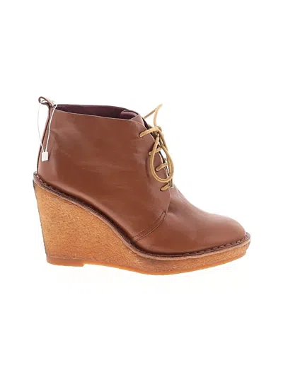 Pre-owned Marc By Marc Jacobs Wedges In Brown
