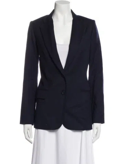 Pre-owned Marc By Marc Jacobs Wool Blazer In Blue