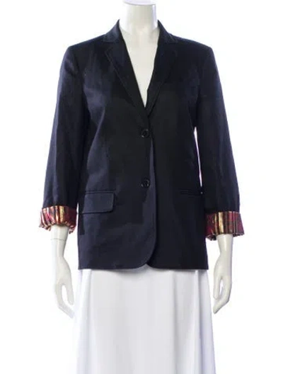 Pre-owned Marc By Marc Jacobs Wool Blazer In Blue