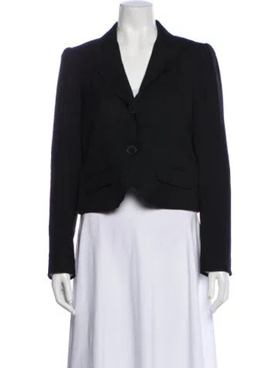Pre-owned Marc By Marc Jacobs Wool Blazer In Blue