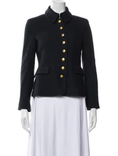 Pre-owned Marc By Marc Jacobs Wool Blazer In Blue