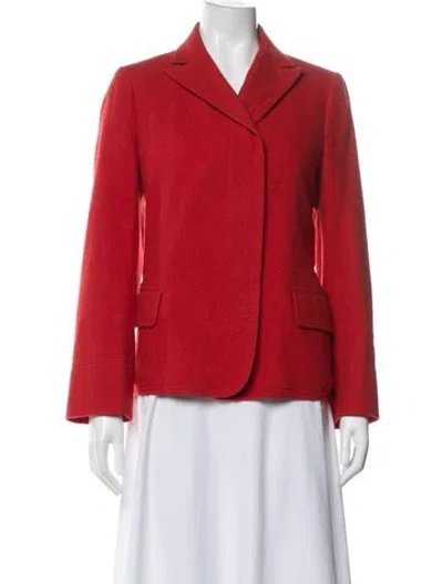 Pre-owned Marc By Marc Jacobs Wool Blazer In Red
