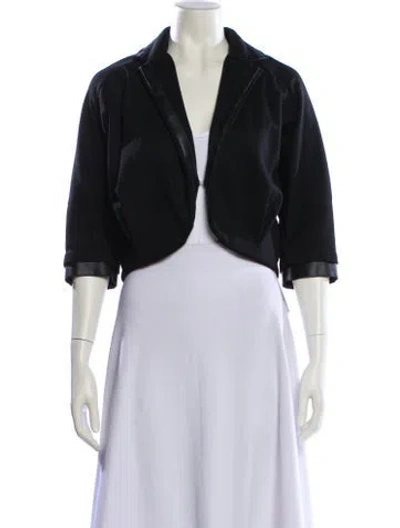 Pre-owned Marc By Marc Jacobs Wool Bolero In Black