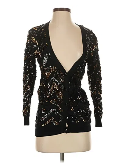 Pre-owned Marc By Marc Jacobs Wool Cardigan Sweater In Black