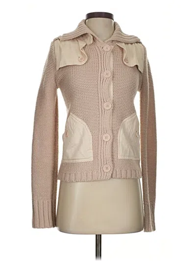 Pre-owned Marc By Marc Jacobs Wool Cardigan Sweater In Brown