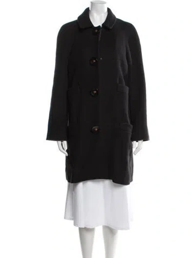 Pre-owned Marc By Marc Jacobs Wool Coat In Black