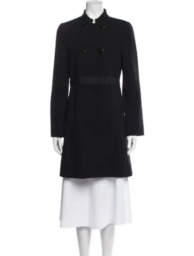 Pre-owned Marc By Marc Jacobs Wool Coat In Black