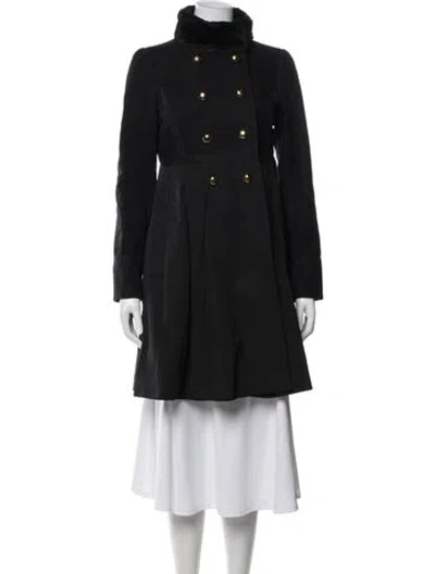 Pre-owned Marc By Marc Jacobs Wool Coat In Black