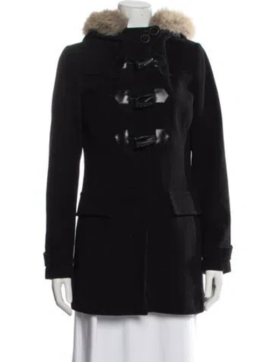 Pre-owned Marc By Marc Jacobs Wool Coat In Black