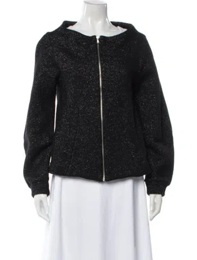 Pre-owned Marc By Marc Jacobs Wool Evening Jacket In Black
