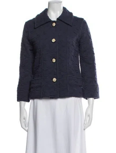 Pre-owned Marc By Marc Jacobs Wool Jacket In Blue