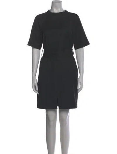 Pre-owned Marc By Marc Jacobs Wool Mini Dress In Gray