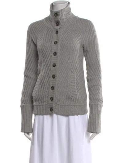 Pre-owned Marc By Marc Jacobs Wool Mock Neck Sweater In Gray