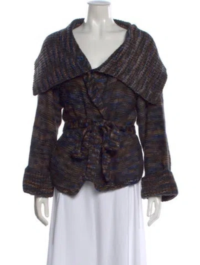 Pre-owned Marc By Marc Jacobs Wool Patterned Sweater In Multi