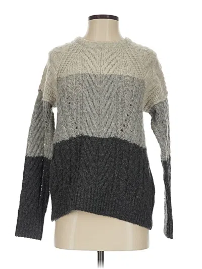 Pre-owned Marc By Marc Jacobs Wool Pullover Sweater In Gray