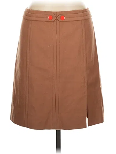 Pre-owned Marc By Marc Jacobs Wool Skirt In Brown