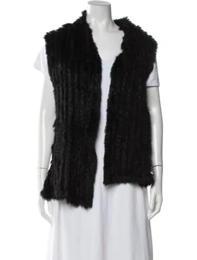 Pre-owned Marc By Marc Jacobs Wool Vest In Black
