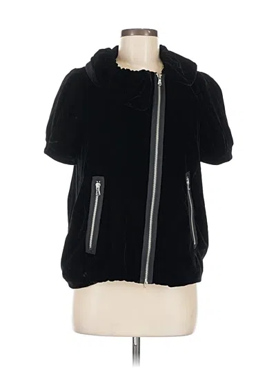 Pre-owned Marc By Marc Jacobs Zip Up Hoodie In Black