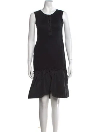 Pre-owned Marc Cain 2021 Knee-length Dress In Black