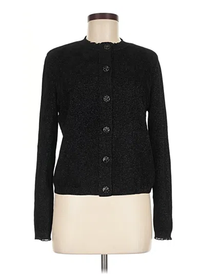 Pre-owned Marc Cain Cardigan Sweater In Black