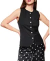 Marc Cain Elegant Waistcoat In Black