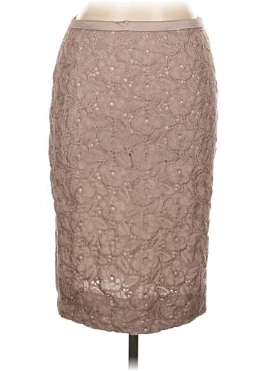 Pre-owned Marc Cain Formal Skirt In Brown