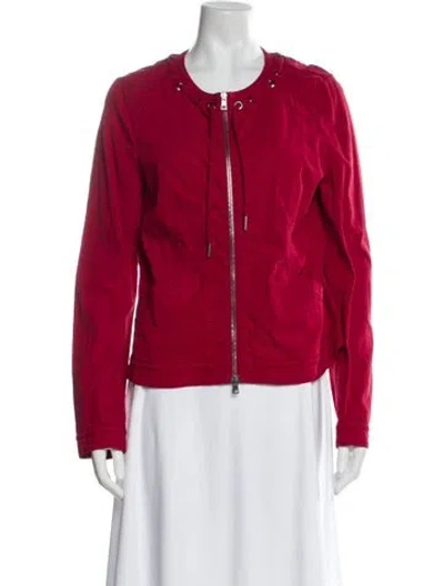 Pre-owned Marc Cain Jacket In Red