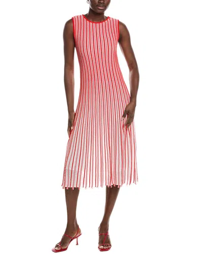 Marc Cain Knit Dress In Red