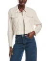 Marc Cain Linen-blend Jacket In Neutral