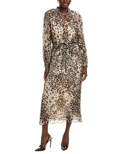 Marc Cain Midi Dress In Brown
