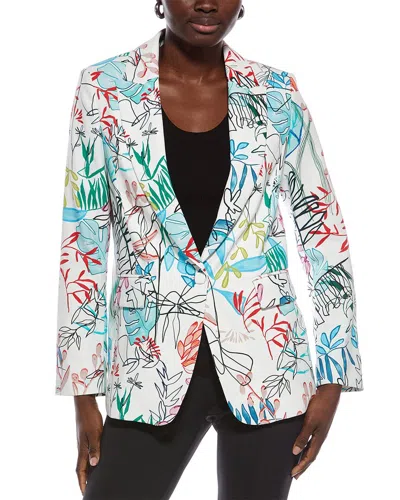 Marc Cain Printed Blazer In Animal Print