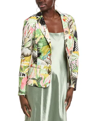Marc Cain Printed Blazer In Multi