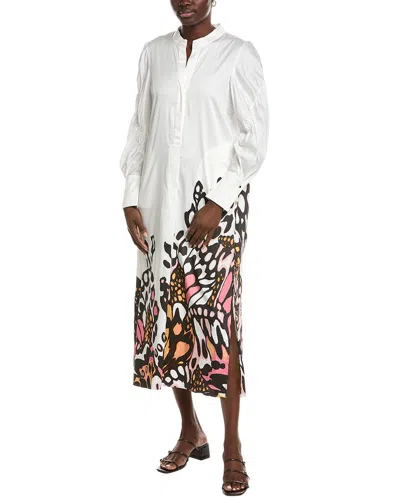 Marc Cain Printed Dress In White
