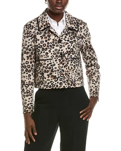 Marc Cain Printed Jacket In Black