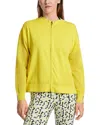 Marc Cain Silk-blend Sweater In Yellow