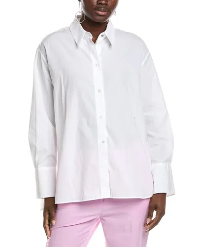 Marc Cain Solid Blouse In White