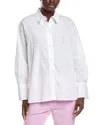 Marc Cain Embroidered Lace Blouse In White